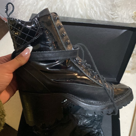 THE KOOPLES Steffy Patent Leather Boots NIB - Picture 4 of 17